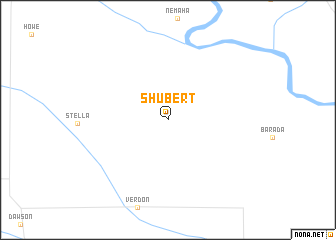 map of Shubert