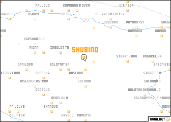 map of Shubino