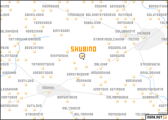 map of Shubino
