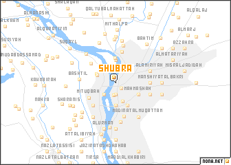 map of Shubrā