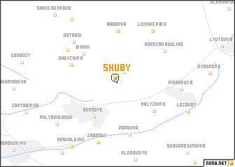 map of Shuby