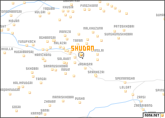 map of Shudan