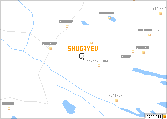 map of Shugayev