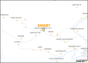 map of (( Shugay ))