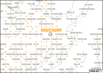 map of Shui-ch\