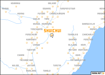 map of Shui-chui