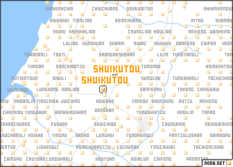 map of Shui-k\