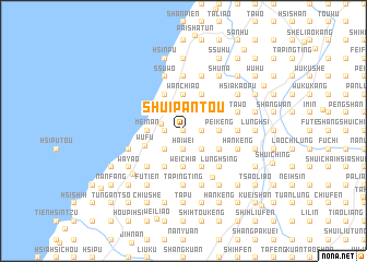 map of Shui-pan-t\