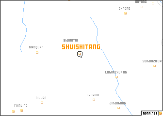 map of Shuishitang