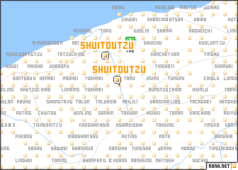 map of Shui-t\