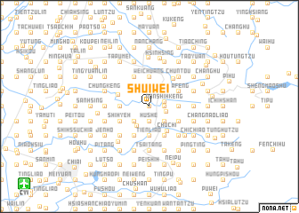 map of Shui-wei