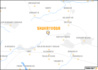 map of Shukayvoda