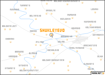 map of Shukleyevo