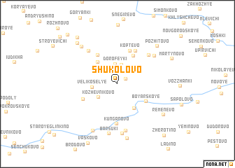 map of Shukolovo