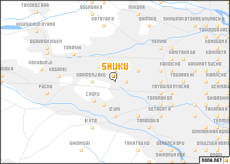 map of Shuku