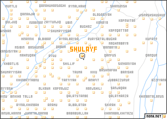 map of Shulayf