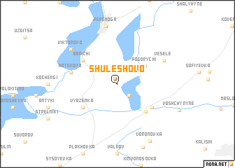 map of Shuleshovo