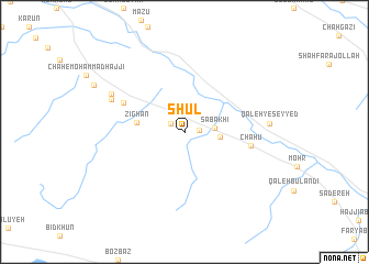 map of Shūl