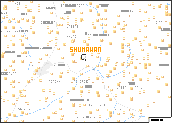 map of Shumawan