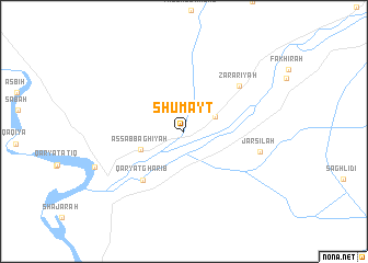 map of Shūmayţ