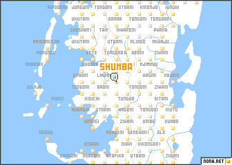 map of Shumba