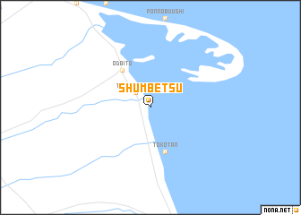 map of Shumbetsu