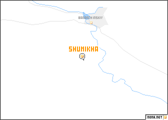map of Shumikha