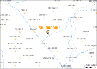map of Shunandui