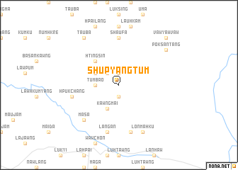 map of Shupyangtum