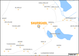 map of Shūrāghol