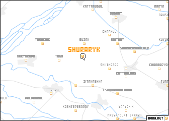 map of Shur-Aryk