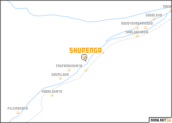 map of Shuren\