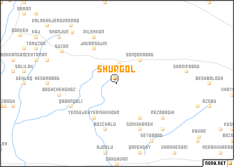 map of Shūrgol