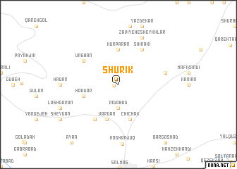 map of Shūrīk