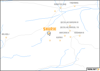 map of Shūrīk