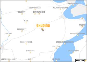 map of Shurino