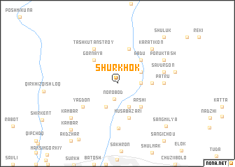 map of Shurkhok