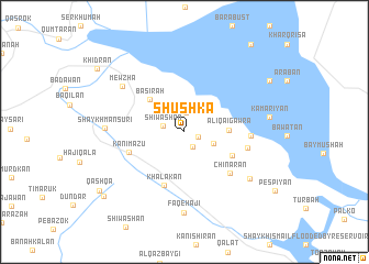 map of Shūshka