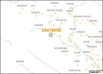 map of Shūtāvar