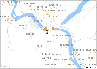 map of Shuţb