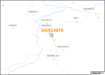 map of Shvechata
