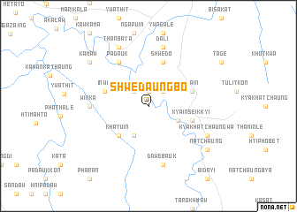 map of Shwedaungbo