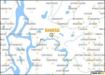 map of Shwege