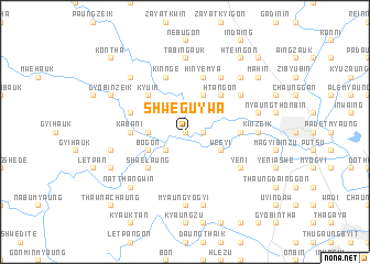 map of Shweguywa