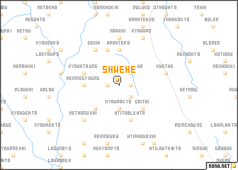 map of Shwehe
