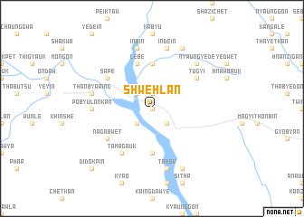 map of Shwehlan