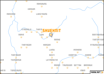 map of Shwehnit