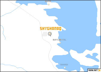 map of Shyghanaq