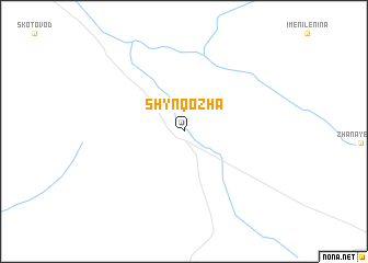 map of Shynqozha