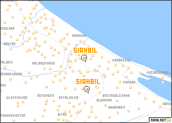 map of Sīāhbīl